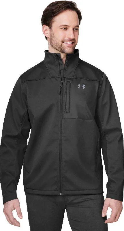 Under Armour 1371586 Men's Coldgear Infrared Shield 2.0 Jacket - Black Pitch Gray