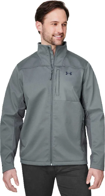 Under Armour 1371586 Men's Coldgear Infrared Shield 2.0 Jacket - Pitch Gray Black