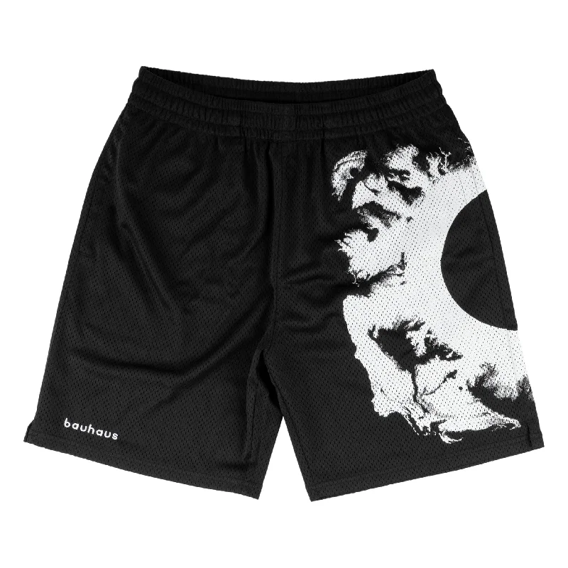 Shorts With Ticket Stubs-Welcome x Bauhaus - Spirit Mesh Shorts