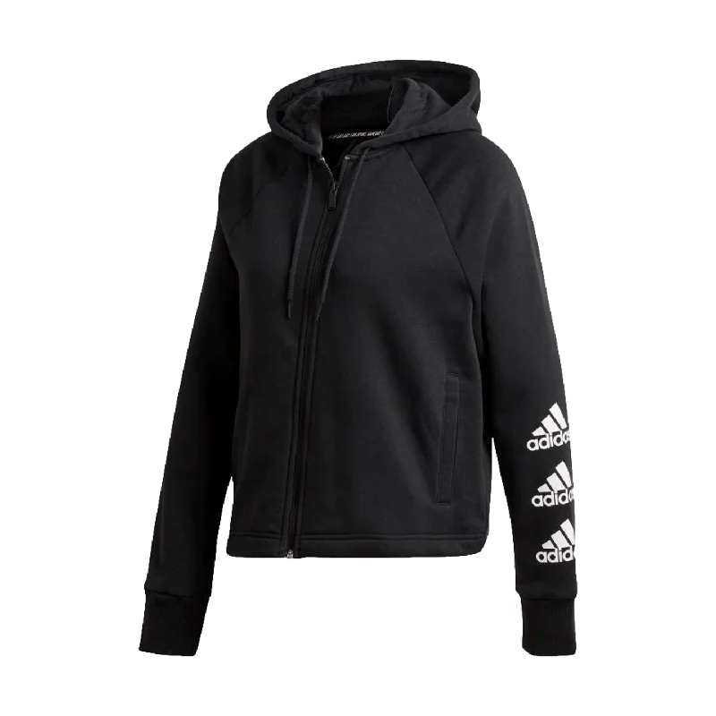 Hoodie with camo print designAdidas Womens Full-Zip Fleece Hoodie