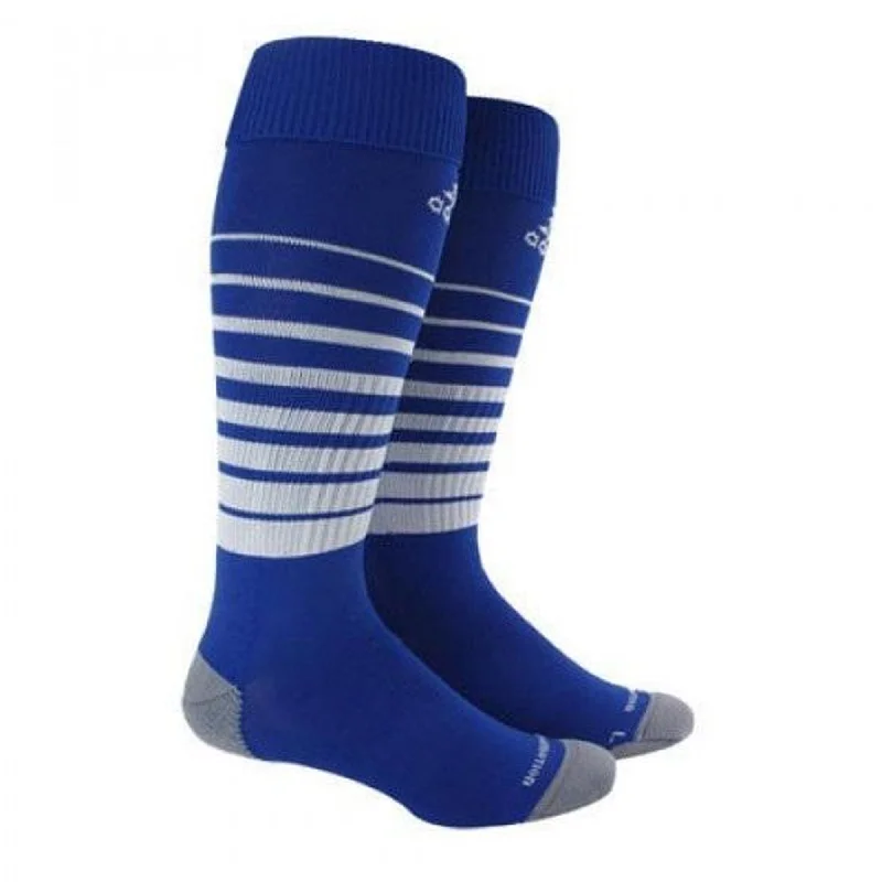 Fashion Forward Ruffle Sock-adidas Team Speed Soccer Sock Cobalt/White