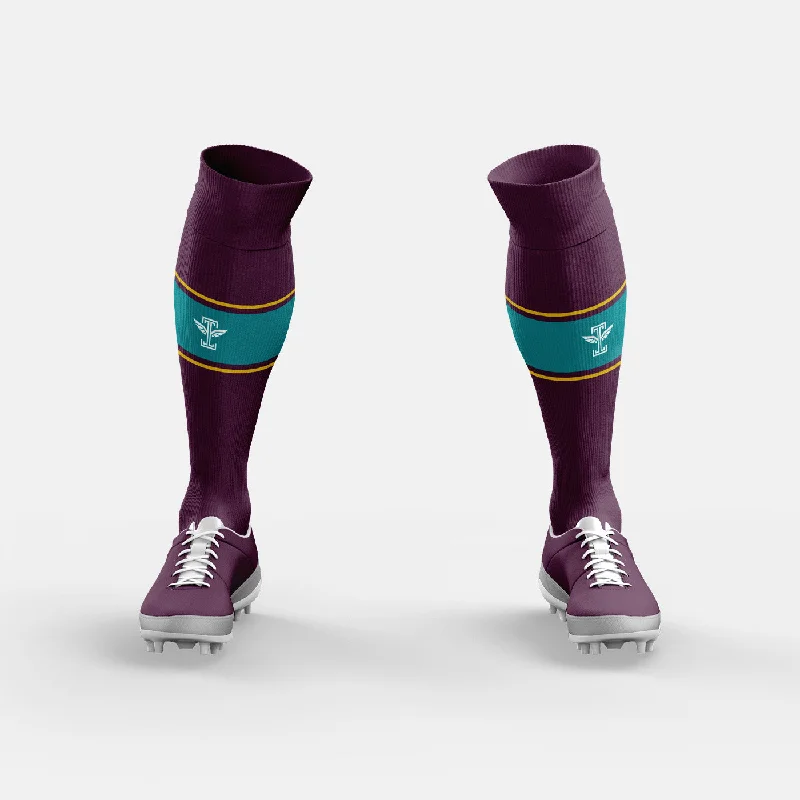 Reflective Night Running Sock-Cash Me Indoors Goalkeeper Socks