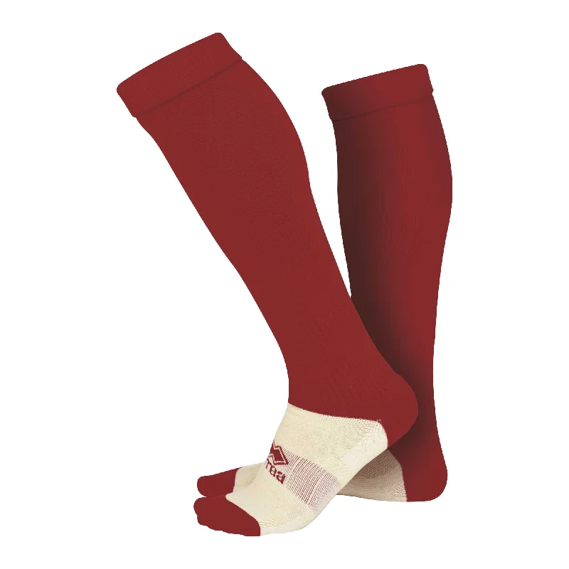 Ultimate Cushion Marathon Sock-Errea Polyestere Football Sock (Maroon)