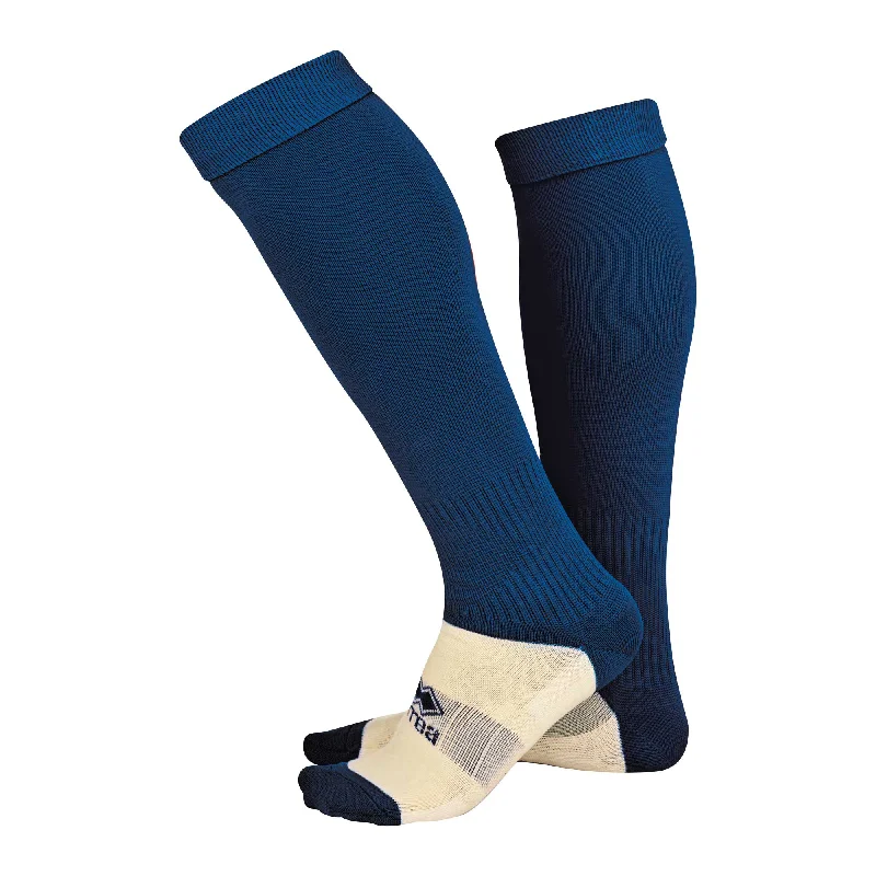 Soft Velvet Lounge Sock-Errea Polyestere Football Sock (Navy)