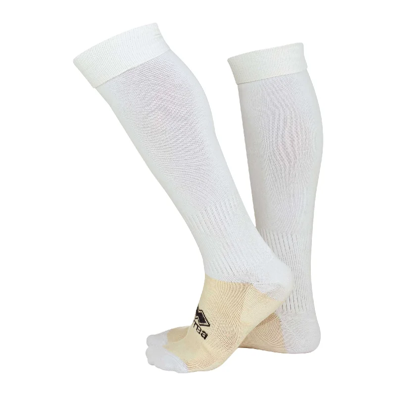 Super Thin Ultra-Light Sock-Errea Polyestere Football Sock (White)