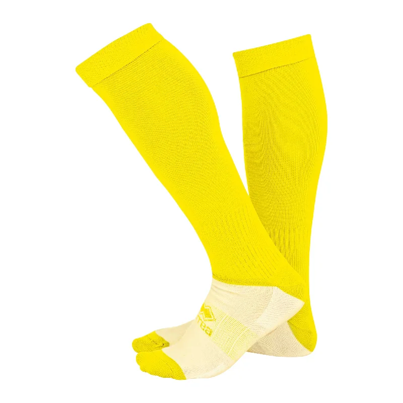 Anti-Blister Walking Sock-Errea Polyestere Football Sock (Yellow Fluo)