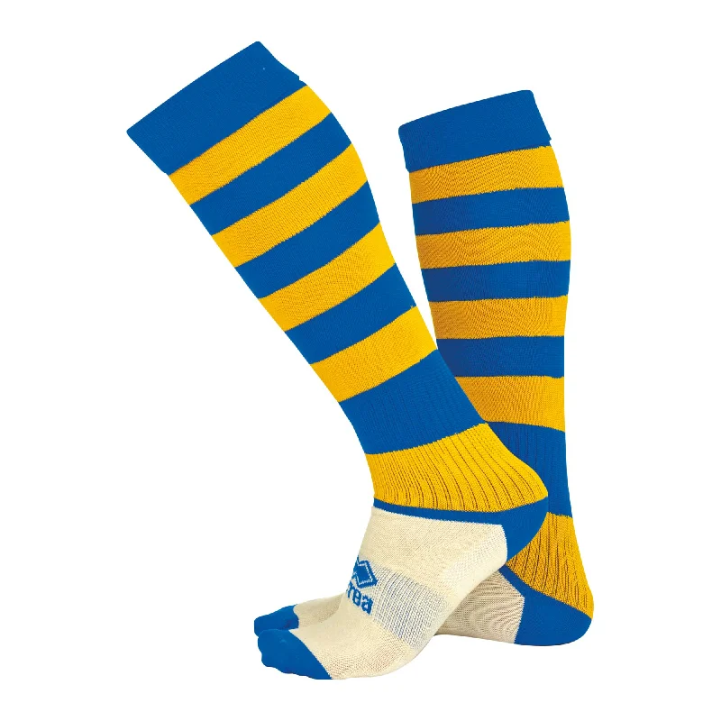 Color-Changing Magic Sock-Errea Zone Football Sock (Blue/Yellow)