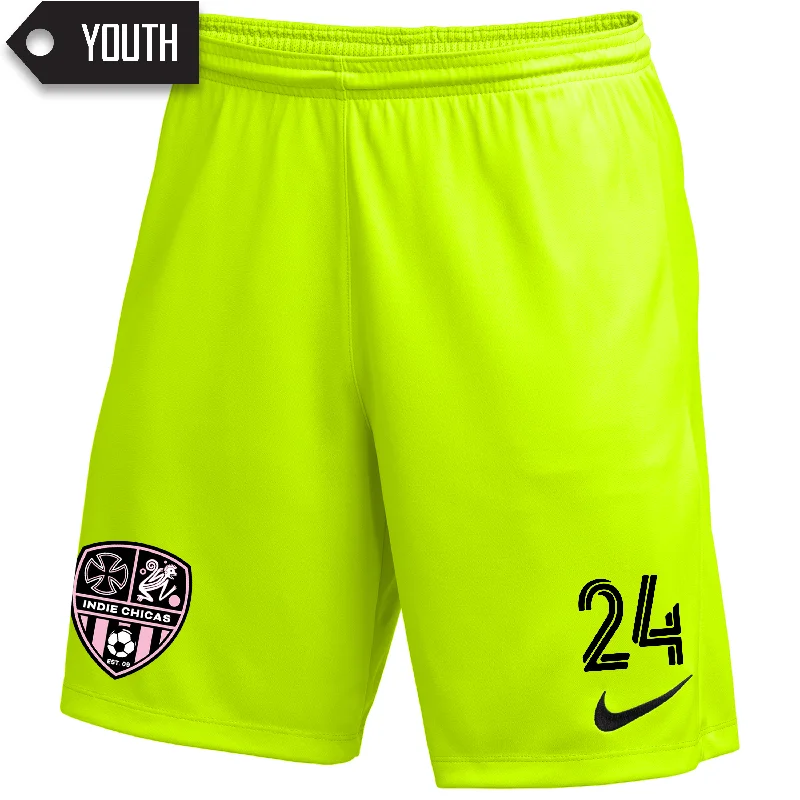 Shorts With Athletic Mesh-Indie Chicas '24 GK Short [Youth]