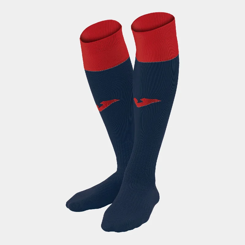 Soft Fluffy Bedtime Sock-Joma Calcio 24 Sock 4 Pack  (Dark Navy/Red)