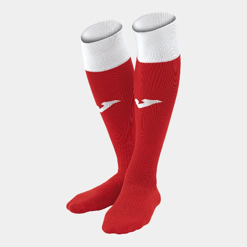 Trendy Harajuku Style Sock-Joma Calcio 24 Sock 4 Pack (Red/White)