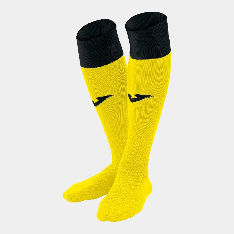 Multi-Pack Essential Sock-Joma Calcio 24 Sock 4 Pack (Yellow/Black)