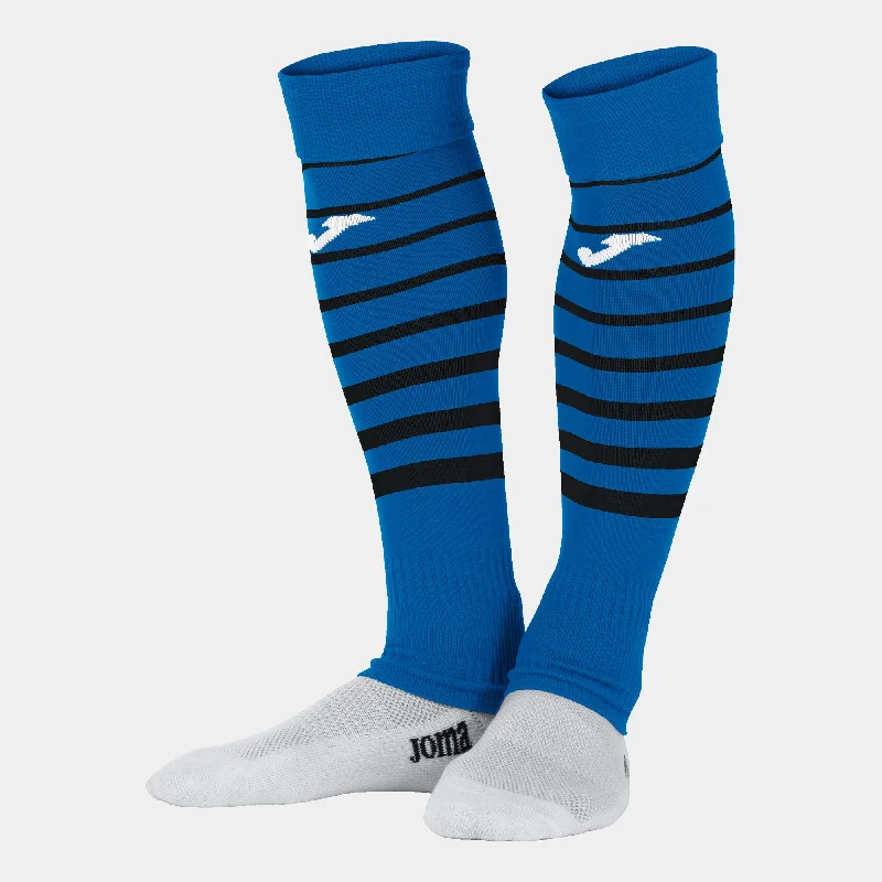 Non-Tight Gentle Fit Sock-Joma Premier II Cut Sock 4 Pack (Royal/Black)