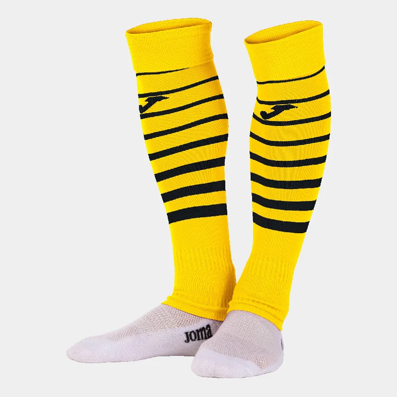 Thermal Insulated Sock-Joma Premier II Cut Sock 4 Pack (Yellow/Black)