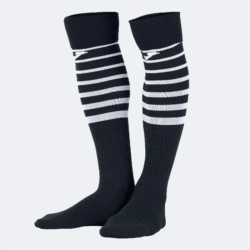 Soft Velvet Lounge Sock-Joma Premier II Sock 4 Pack (Black/White)