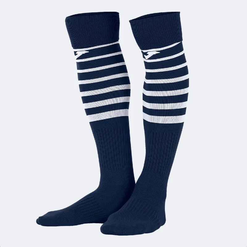 Fashionable Soft Lace Sock-Joma Premier II Sock 4 Pack (Dark Navy/White)