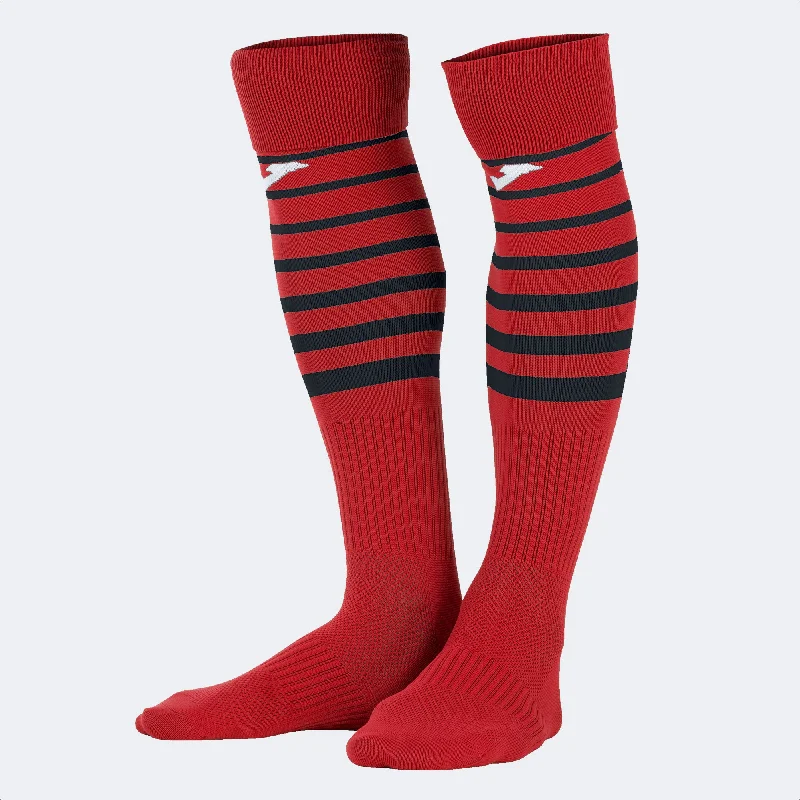 Cooling Summer Mesh Sock-Joma Premier II Sock 4 Pack (Red/Black)