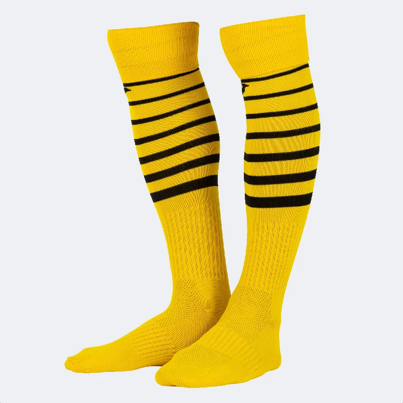 Trendy Leopard Print Sock-Joma Premier II Sock 4 Pack (Yellow/Black)