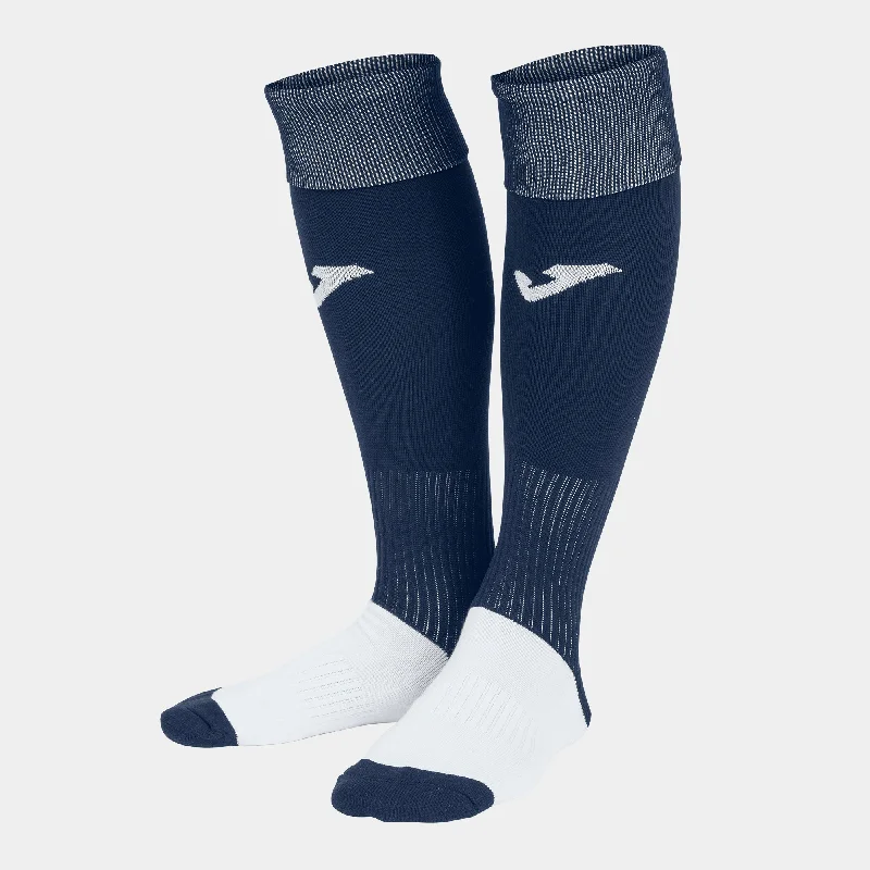 Timeless Classic Cotton Sock-Joma Profesional II Sock 4 Pack (Dark Navy/White)