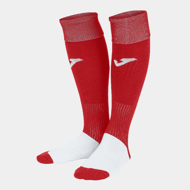 Minimalist Essential Sock-Joma Profesional II Sock 4 Pack (Red/White)