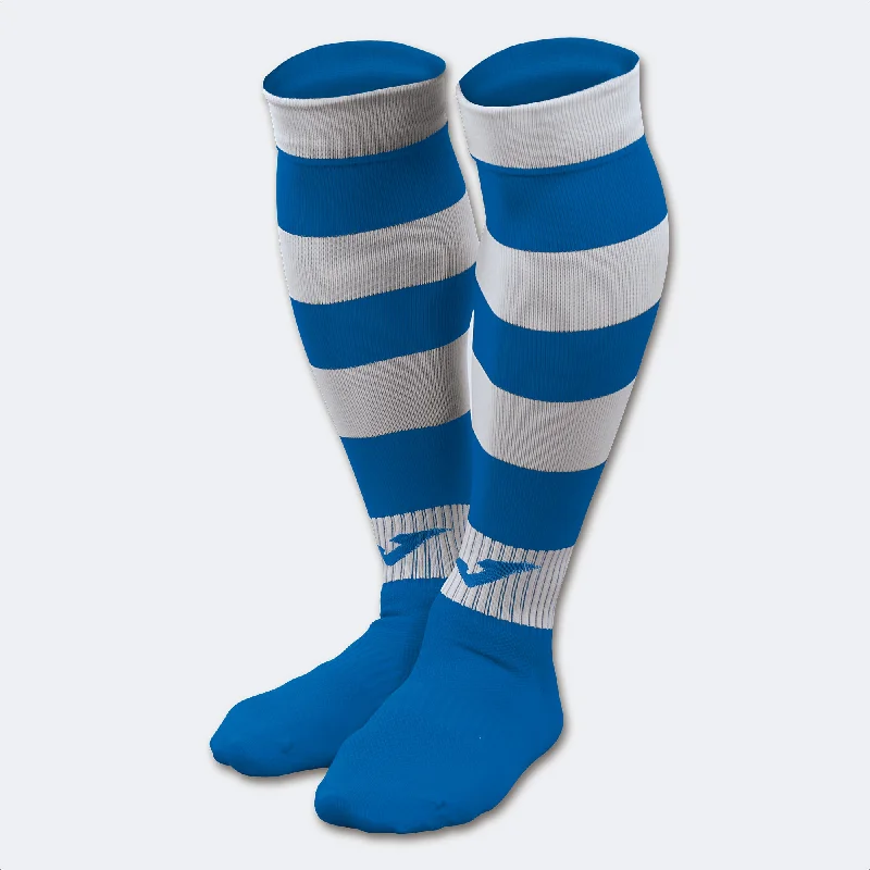 Earthy Boho Inspired Sock-Joma Zebra II Sock 4 Pack (Royal/White)