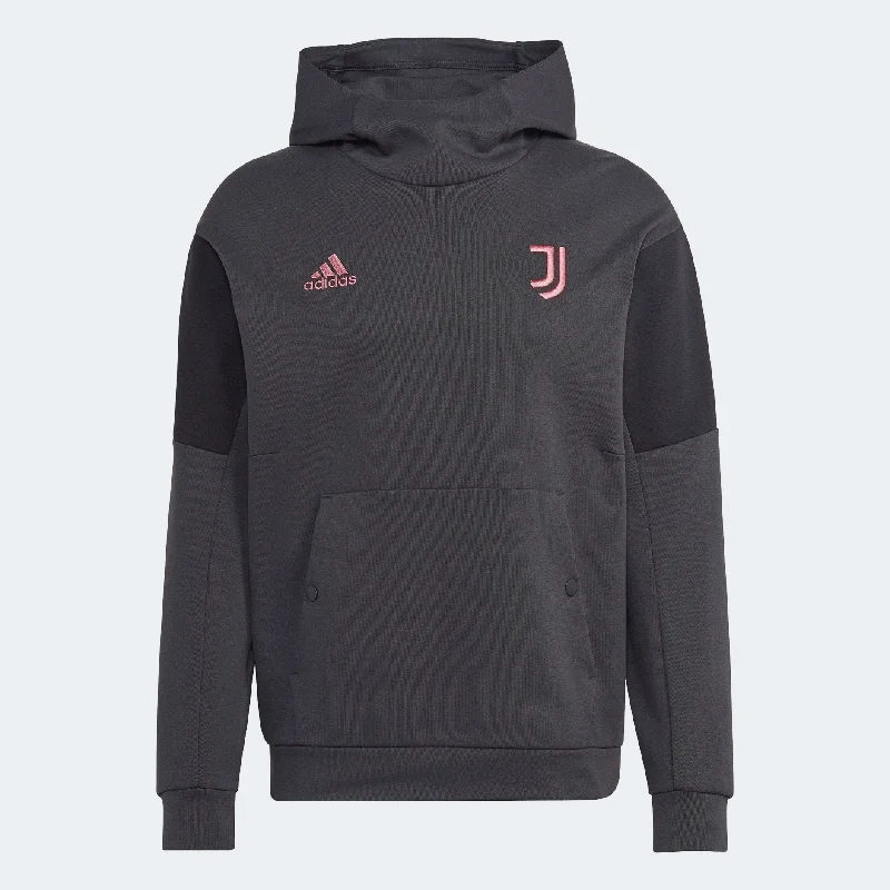 Hoodie with tropical palm printJuventus Travel Hoodie