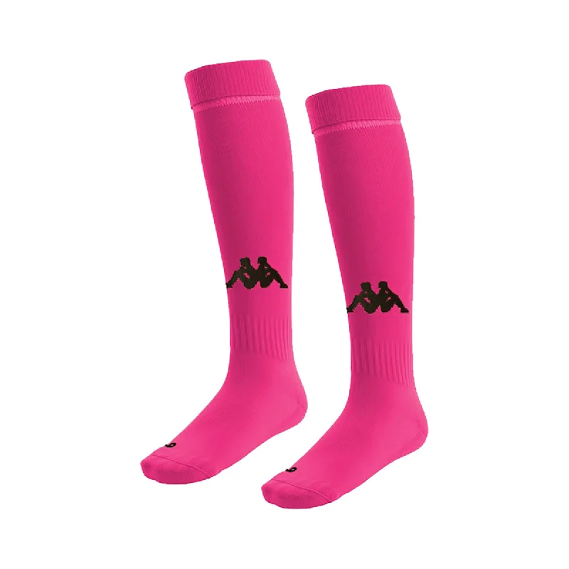 High-Performance Basketball Sock-Kappa Penao Football Socks (Fuchsia)