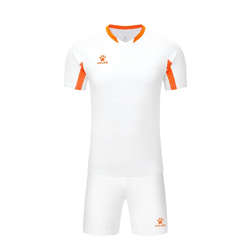 White/Bright Orange