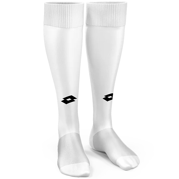 Ultra-Thin Transparent Sock-Lotto Performance Sock - White/Black