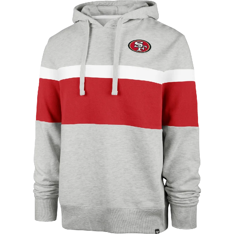 Hoodie for pet lovers paw printsMen's 49ers Warren Hoodie