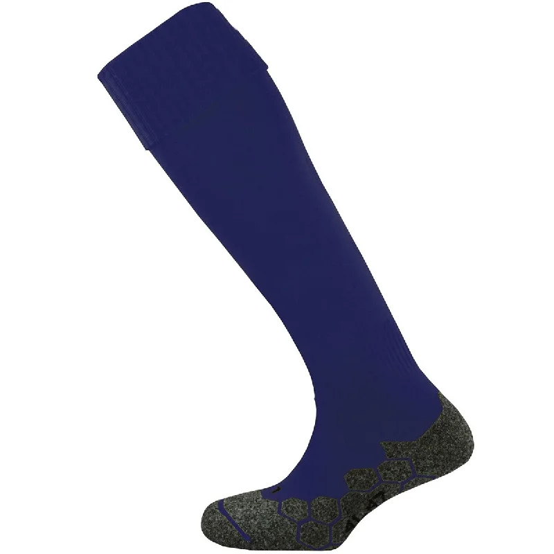 Moisture-Wicking Sport Sock-Mitre Division Plain Football Socks - Adult - Navy