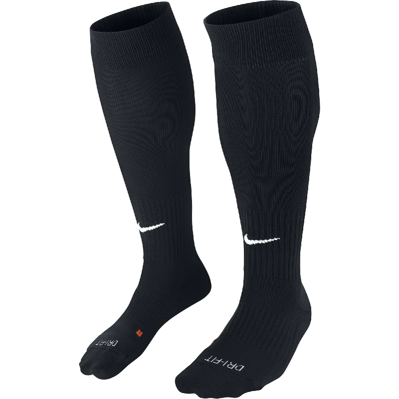 Wool Blend Ski Sock-Nike Classic Cushion OTC Sock - Black / White