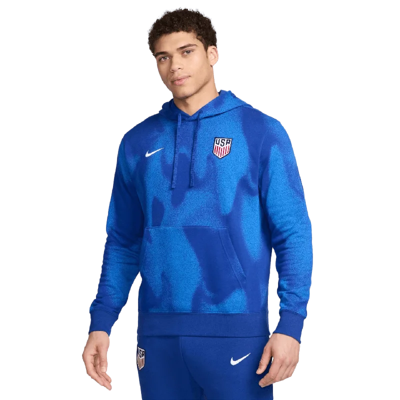 Hoodie with velvet soft fabricNike USA NSW Club Pullover Hoodie