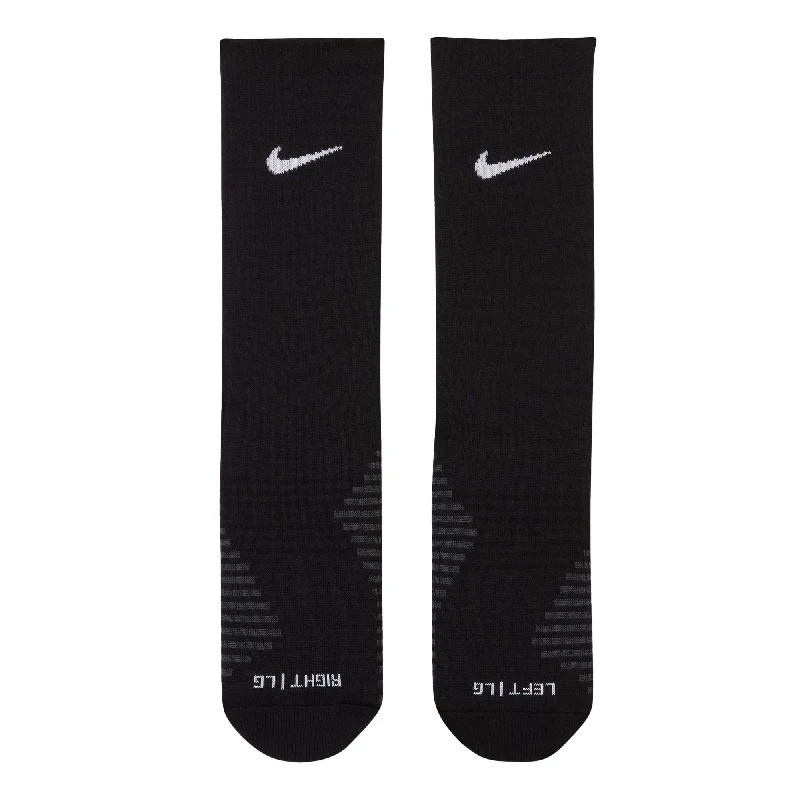 Extra Padded Hiking Sock-Nike Men's Squad Crew Socks Black/White