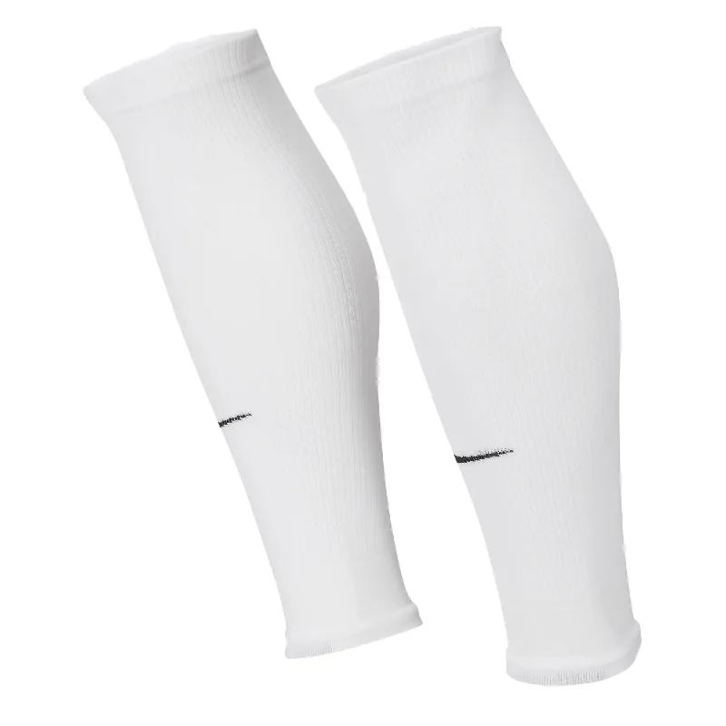 Warm Winter Thermal Sock-Nike Strike Sleeve Sock White