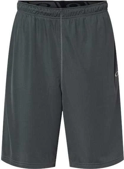 Shorts For Indie Bands-Oakley FOA402995 Team Issue Hydrolix Shorts - Forged Iron