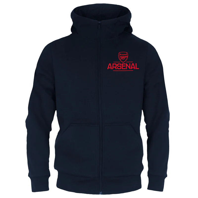 Hoodie with skull graphic artOfficial Arsenal FC Boys Zip Hoodie