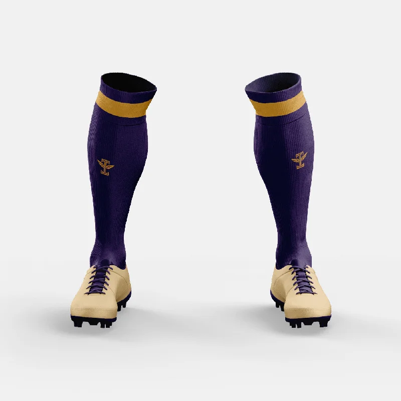 Edgy Streetwear Statement Sock-Olympique Mayonnaise Home Socks