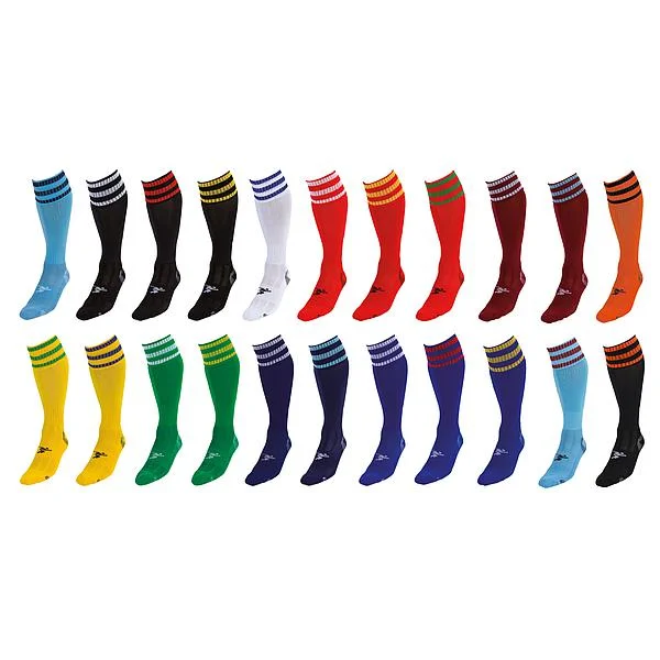 High-Performance Basketball Sock-Precision 3 Stripe Pro Football Socks Adult Shoe Size 7-11