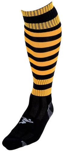 Fashionable Knee-High Sock-Precision Hooped Pro Football Socks Junior