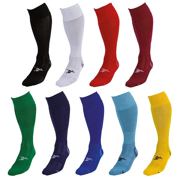 Sustainable Organic Cotton Sock-Precision Plain Pro Football Socks Adult Size 7-11