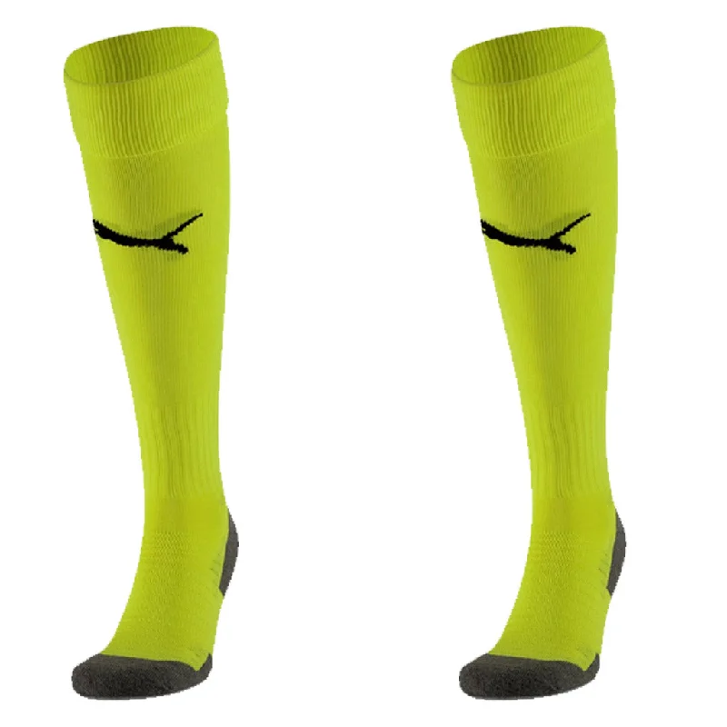 Adjustable Fit Athletic Sock-Puma Liga Core Football Sock (Fluo Yellow)