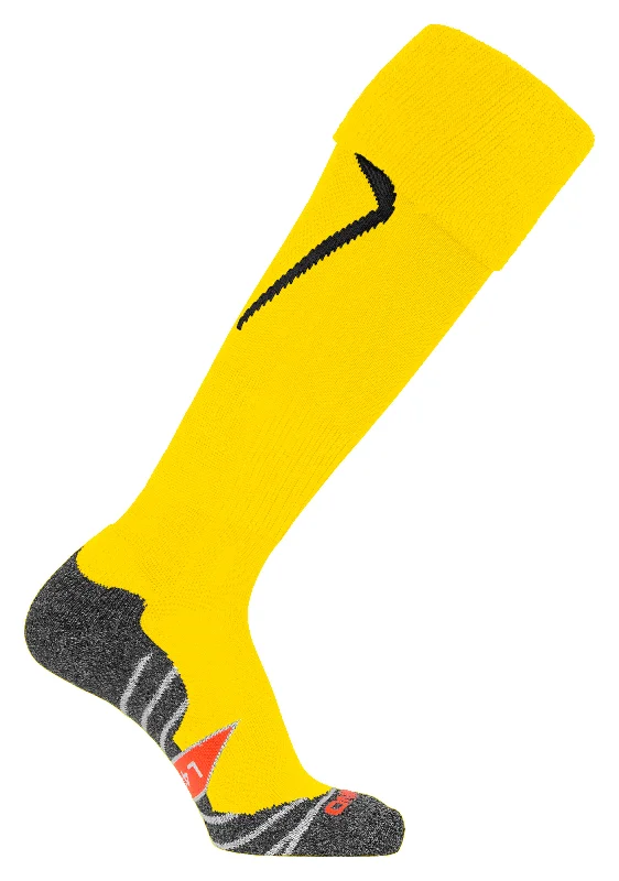 Luxury Designer Logo Sock-Stanno Forza Football Sock (Yellow/Black)