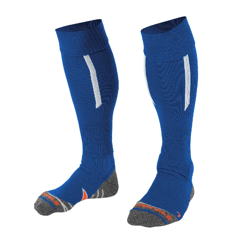 Ultra-Soft Bamboo Sock-Stanno Forza II Football Sock (royal/white)