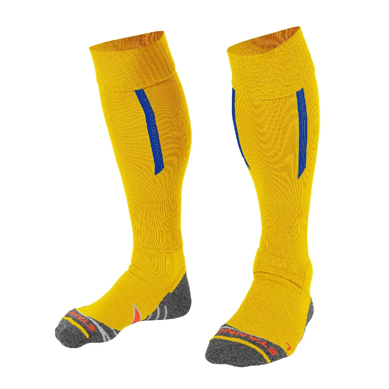 Thermal Insulated Sock-Stanno Forza II Football Sock (yellow/royal)