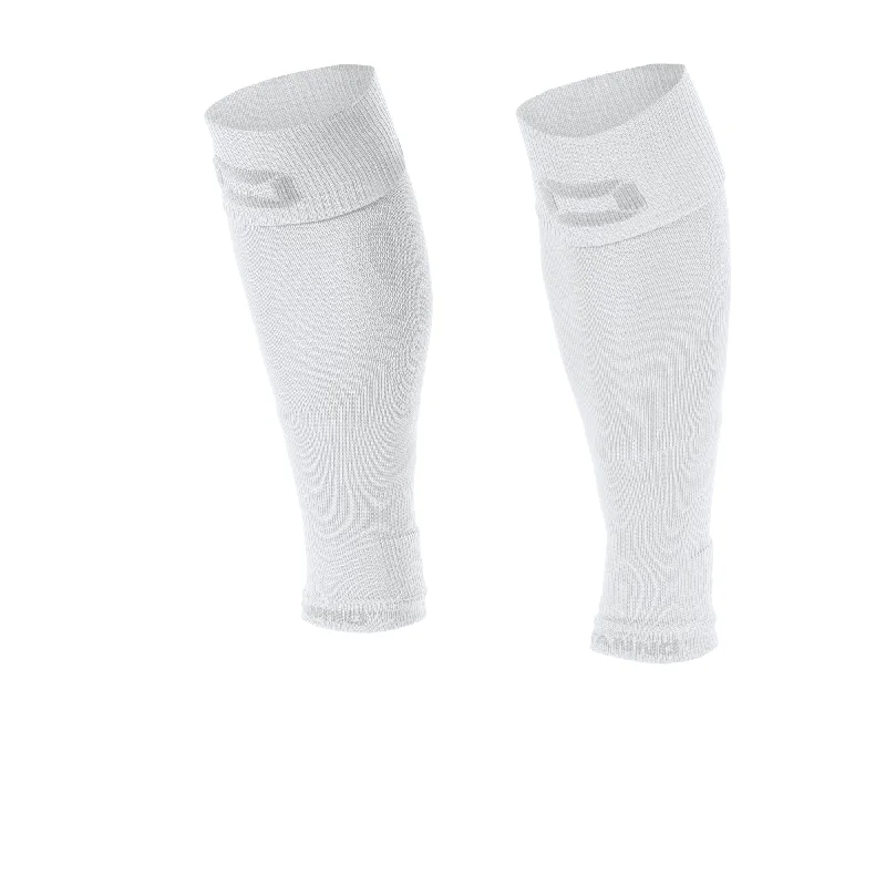 Super Plush Lounge Sock-Stanno Move Footless Football Sock (White)