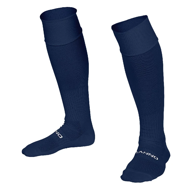 Stylish Sheer Mesh Sock-Stanno Park Football Sock (Navy)