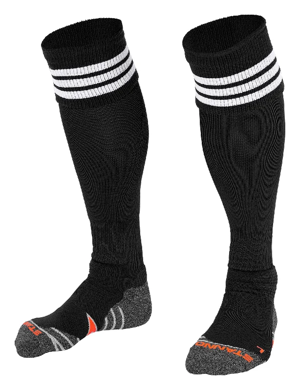 Ultra-Light Cycling Sock-Stanno Ring Football Sock (Black/White)