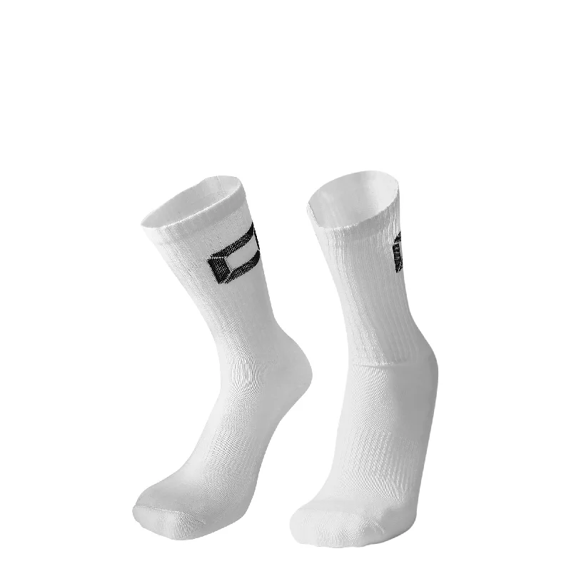 Classic Solid Color Sock-Stanno Sport Sock 3 Pack(white)