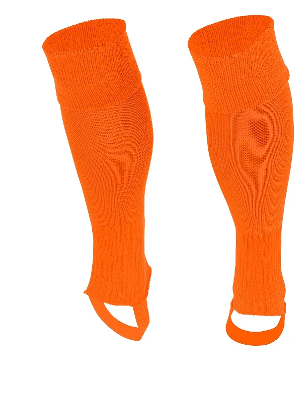 Cozy Fuzzy Lounge Sock-Stanno Uni Footless Football Sock (Orange)