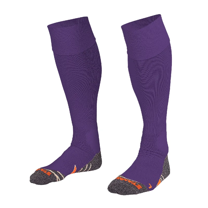 Ultra-Comfort Workwear Sock-Stanno Uni II Football Sock (Purple)